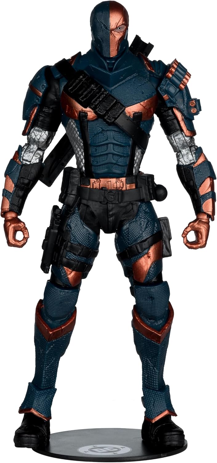 McFarlane Toys -DC Multiverse Deathstroke (Arkham Origins) Figura de acción de 7 pulgadas