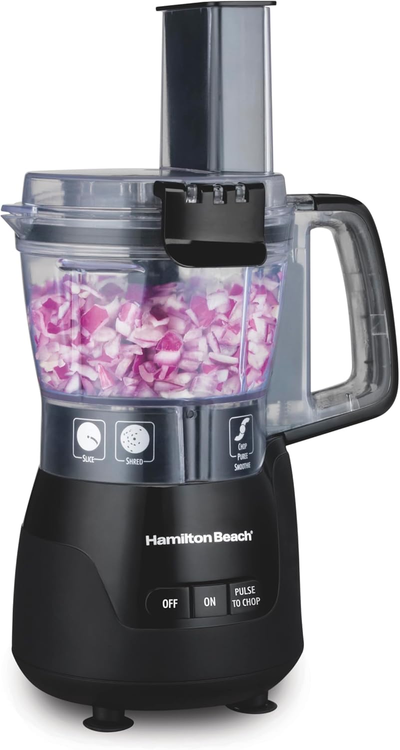 Hamilton Beach Stack & Snap Mini procesador de alimentos y picador de