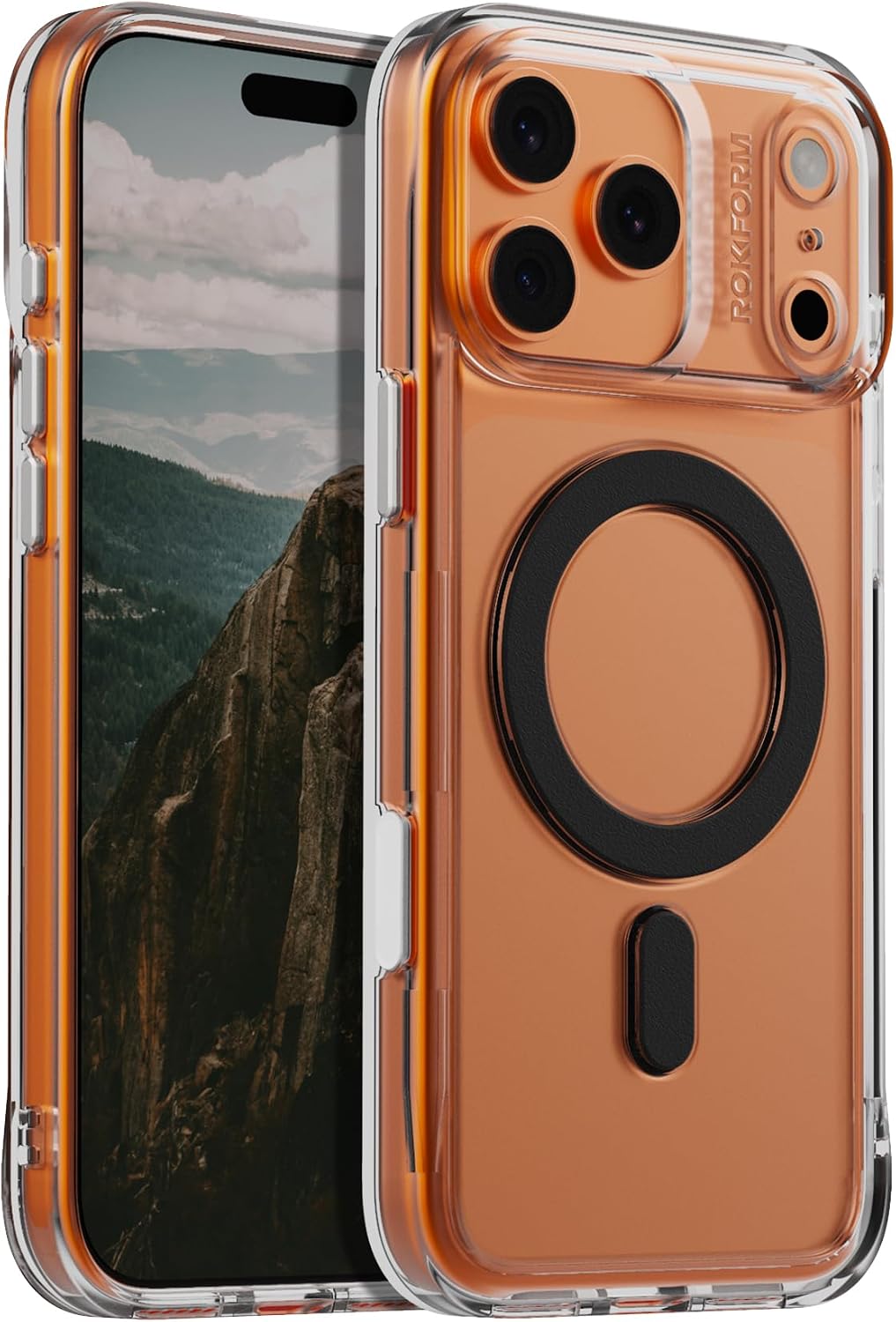 Rokform Funda delgada para iPhone 17 Pro Max, cubierta magnética