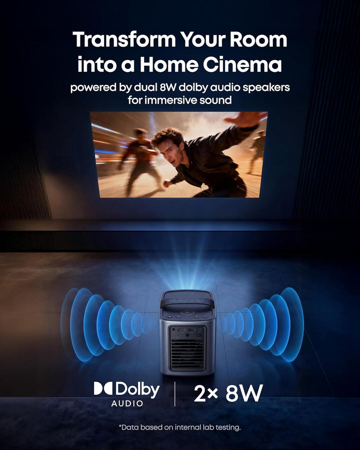 Proyector NEBULA Mars 3 Air GTV - Licencia oficial de Netflix, bril...