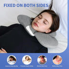 Almohada de cuello de 2 capas para oficina, sillón reclinable y