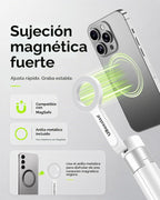 UBeesize Soporte de trípode de teléfono de 71 pulgadas y trípode magnético