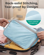 BAGSMART Cubos de compresión para artículos esenciales de viaje