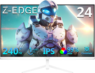 Z-Edge Monitor de juegos de 24 pulgadas 240Hz 165Hz, FHD 1080p, MPR...
