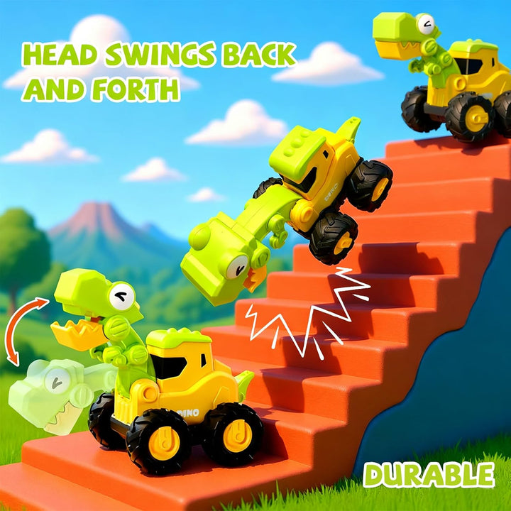 Snugzy Press to Go - Juguetes de coche para niños pequeños de 1 a 3...