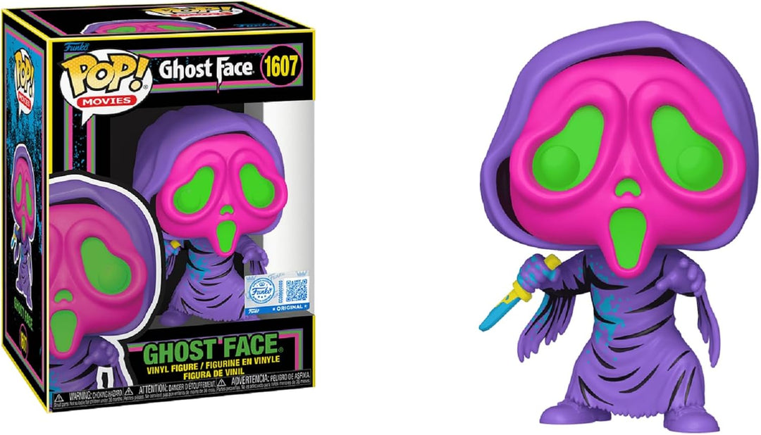 Funko Scream Ghostface - Figura de vinilo Pop exclusiva 1607 de Bla...