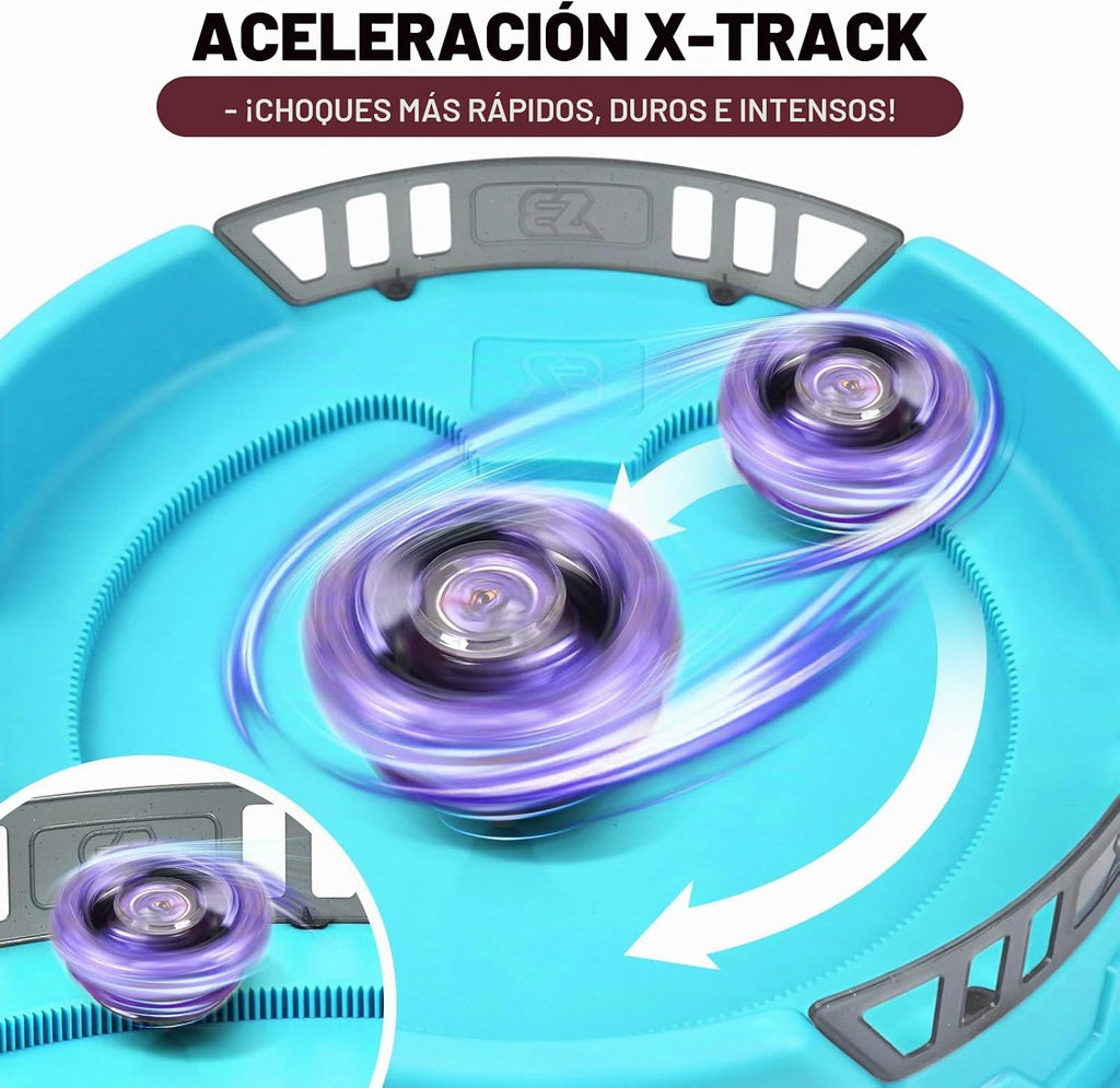 X Battling Stadium solamente, X Acceleration Rail Spinning Tops