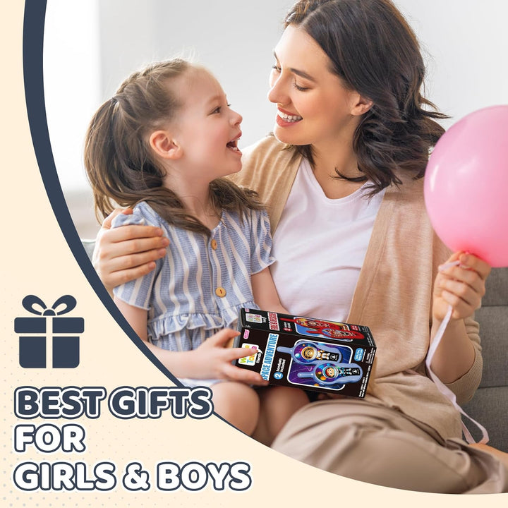 Walkie Talkies para niños, paquete de 2 unidades, temática de astro...