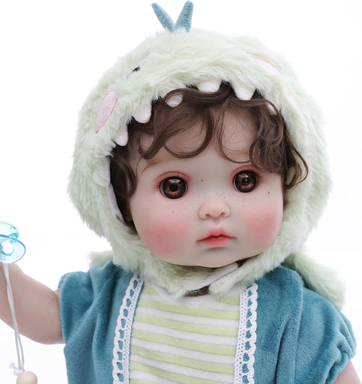 Cloveray Reborn - Muñeca de Bebé Niño Pequeño con Pecas - Muñecas d...