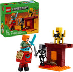 LEGO Minecraft The Nether Lava Battle Toy and Playset