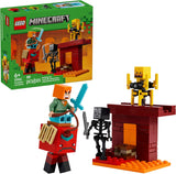 LEGO Minecraft The Nether Lava Battle Toy and Playset