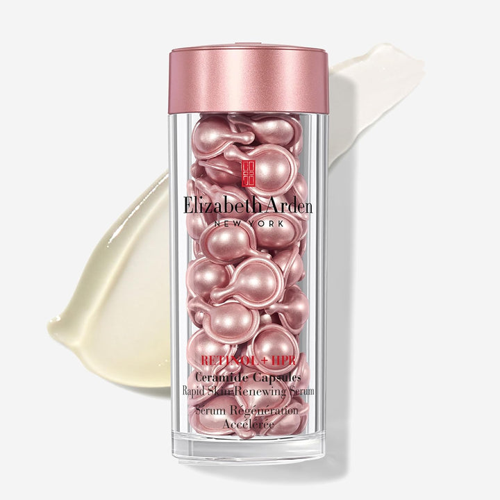 Cápsulas de suero facial de retinol + HPR de ceramidas de Elizabeth...
