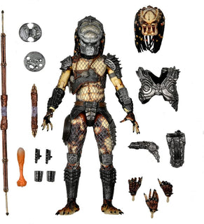 NECA Figura de acción coleccionable Predator 2 Ultimate Boar Predat...