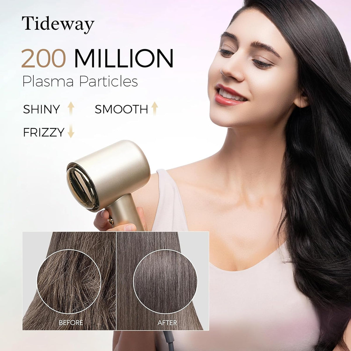 Tideway Secador de pelo profesional de alta velocidad iónico 110,00...