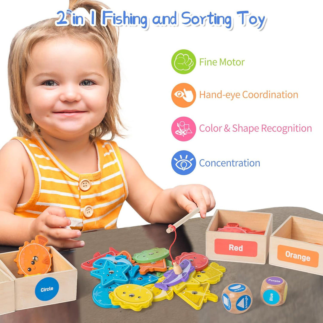 Smartwo Juguetes Montessori para niños pequeños de 1 a 3 años, jueg...