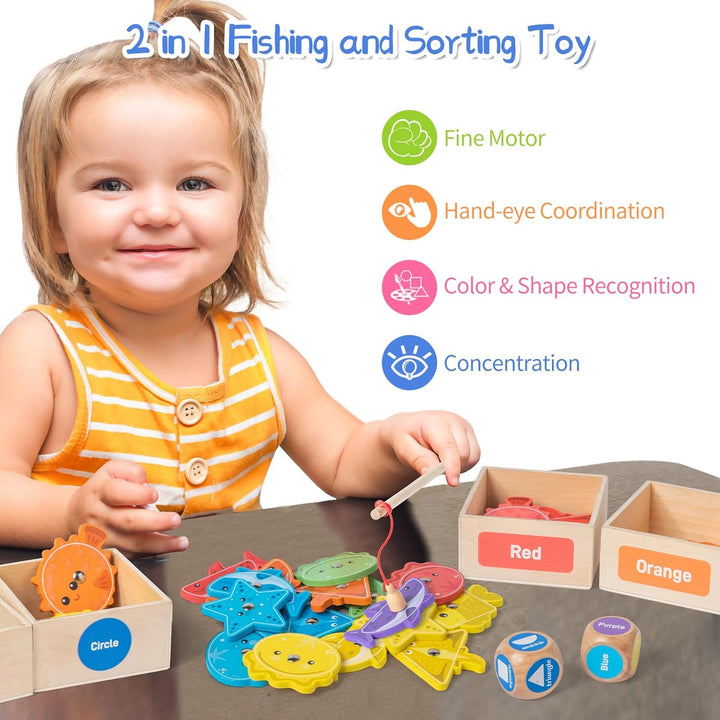 Smartwo Juguetes Montessori para niños pequeños de 1 a 3 años, jueg...