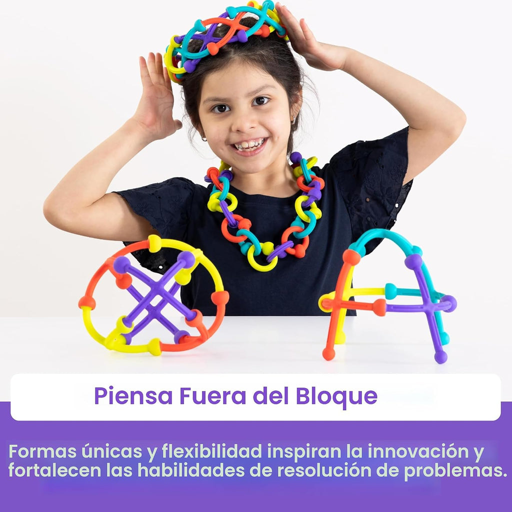 Fat Brain Toys Kit de labios, juguetes de construcción para juegos