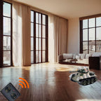 Mini WWII Gris Alemán Tigre RC Tanque Juguete 1/72 Escala Modelo Electrónico Radio Control Remoto Vehículo Tanque