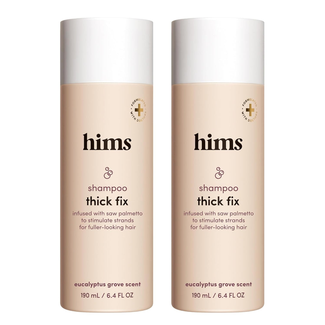 Hims Thick Fix Shampoo - Saw Palmetto para un crecimiento y engrosa...