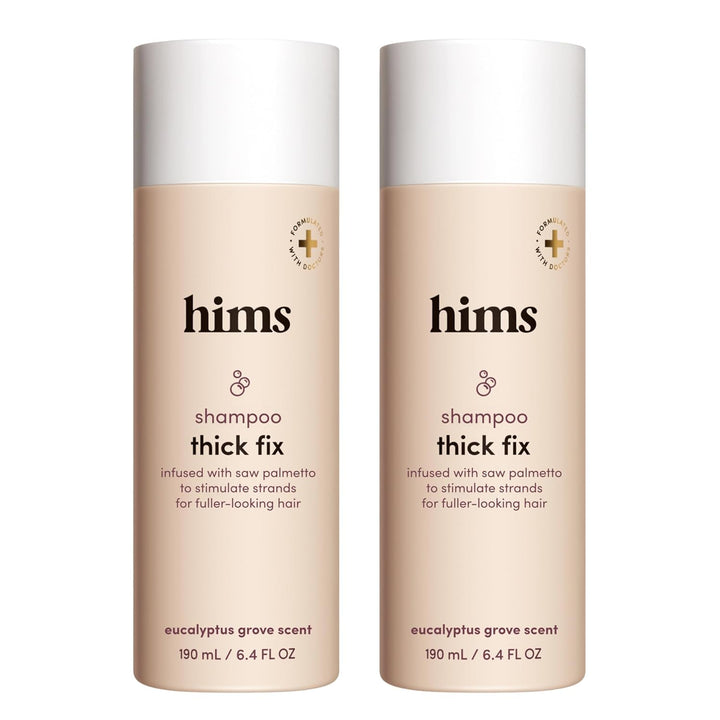 Hims Thick Fix Shampoo - Saw Palmetto para un crecimiento y engrosa...