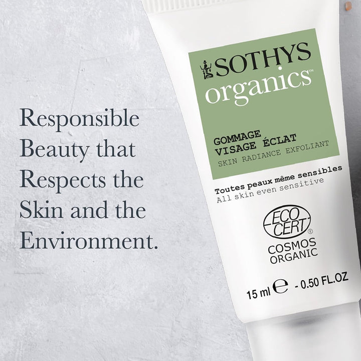 SOTHYS Skin Radiance Exfoliante | Exfoliante facial orgánico suave...