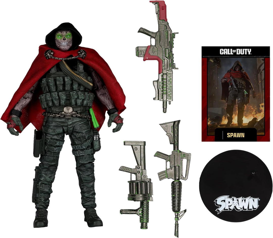 McFarlane Toys - Figura de acción de Call of Duty Burned Spawn de 7...