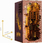 Revell Harry Potter Diagon Alley 3D Book Nook Kit de rompecabezas de madera
