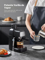 Máquina de café espresso Reemix de 3.5 bar, 800 W de tamaño compacto
