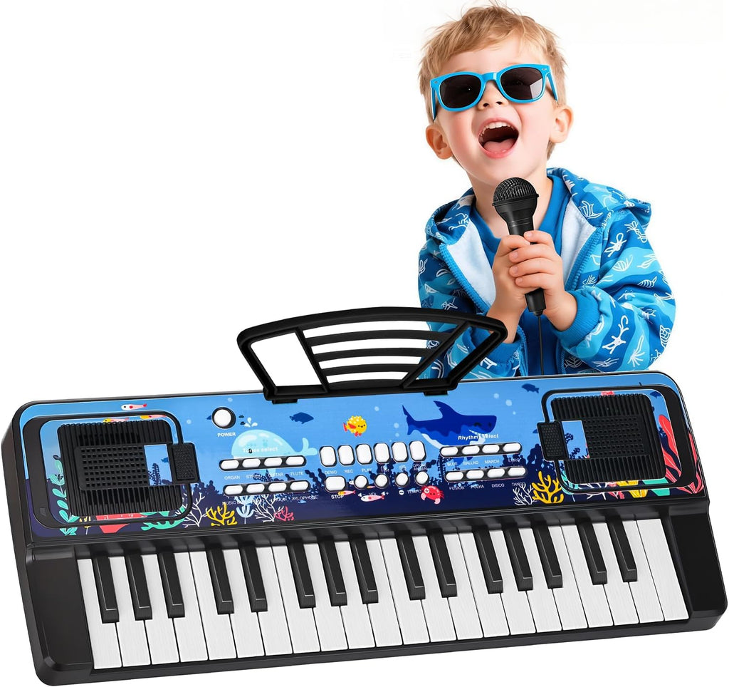 37 Teclas Actualizadas Teclado De Piano Para Niños Con Soporte De Música De