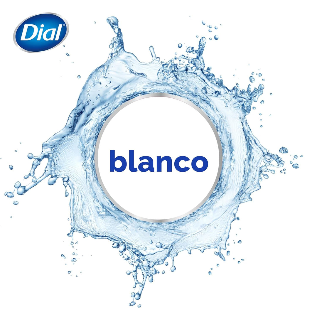 Dial Jabón en barra antibacteriano, Refresh &amp; Renew, blanco, 4...