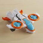 Transformers - Juguetes Space Blast, paquete de 2 figuras de acción de 4.5 pulgadas