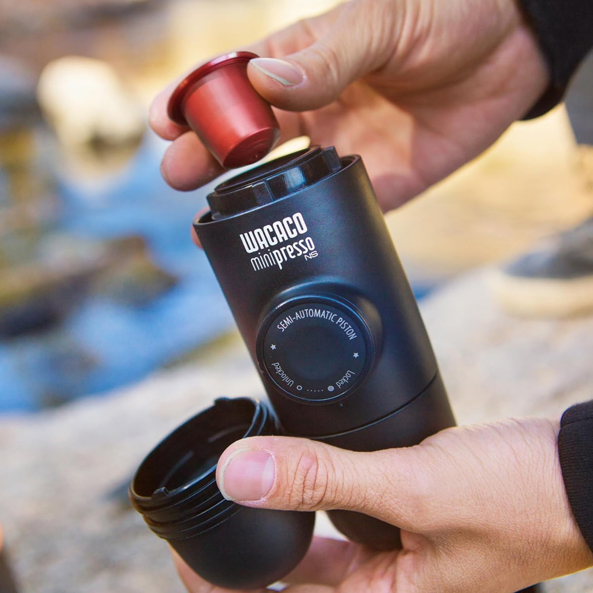 WACACO, minipresso NS para cafetera eléctrica, Negro