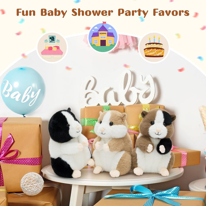 MorisMos Juguetes de hámster para niños y niñas, juego de peluches...