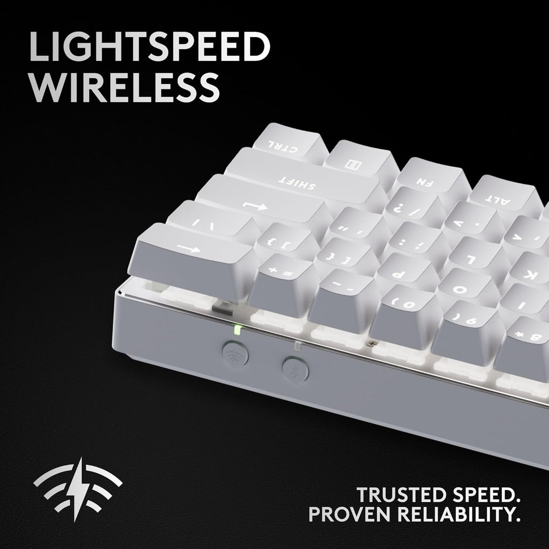 Logitech G PRO X 60 Teclado inalámbrico Lightspeed para juegos, ult...