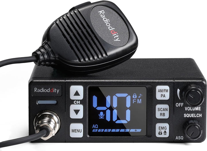 Radioddity Radio CB-606 CB radio CB móvil de 40 canales