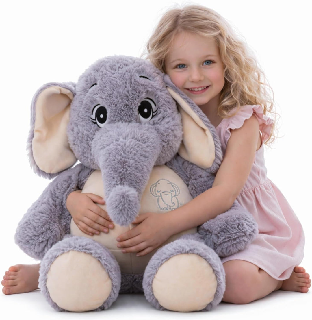 Juguete de peluche grande y suave para abrazar, 27 pulgadas, lindo...