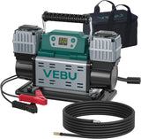 VEBU Compresor de aire todoterreno Inflador de neumáticos de 12 V,...