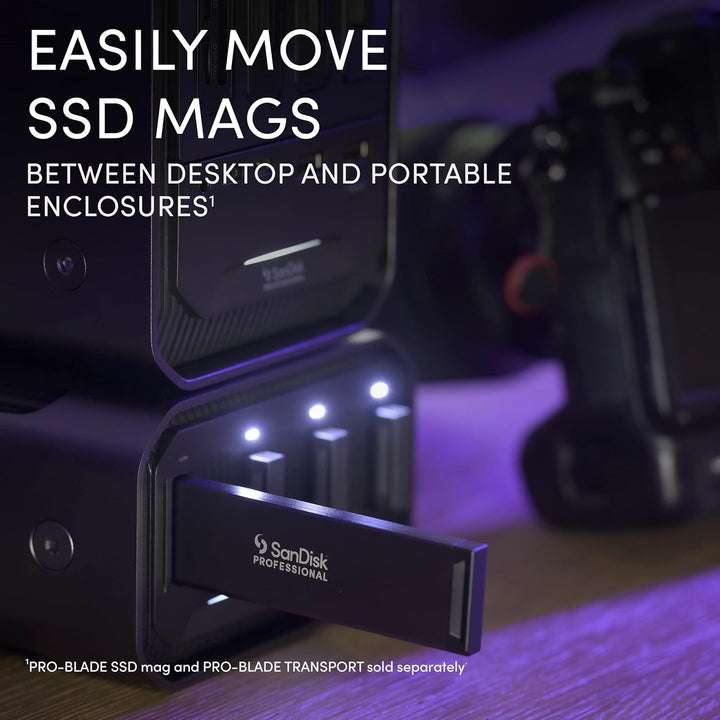 SanDisk Professional Estación PRO-Blade de 0 TB - Potente carcasa d...