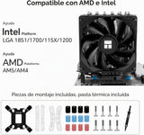 Thermalright Peerless Assassin 120 SE V2 Enfriador de CPU, torre do...