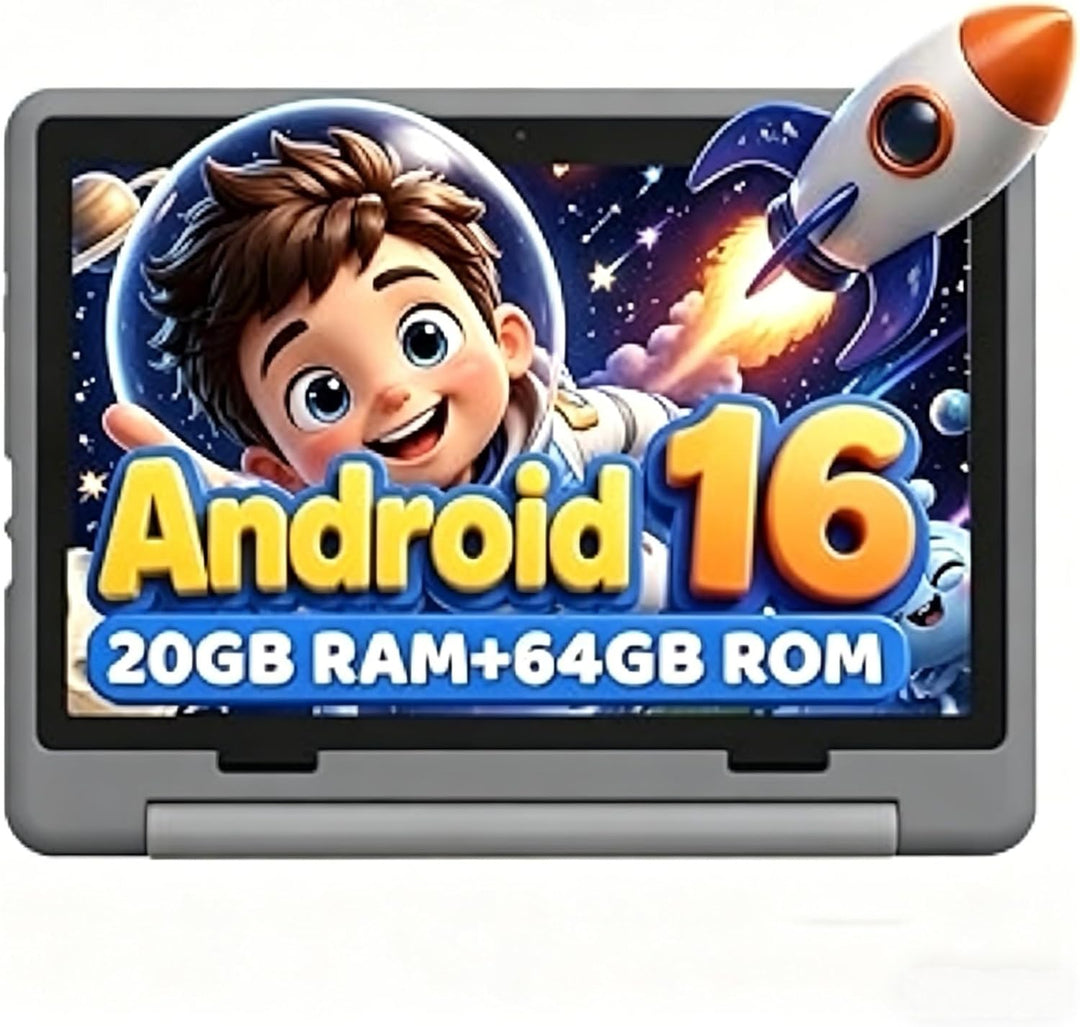 URAO Tablet para niños, tableta Android 16 para niños de 10 pulgada...