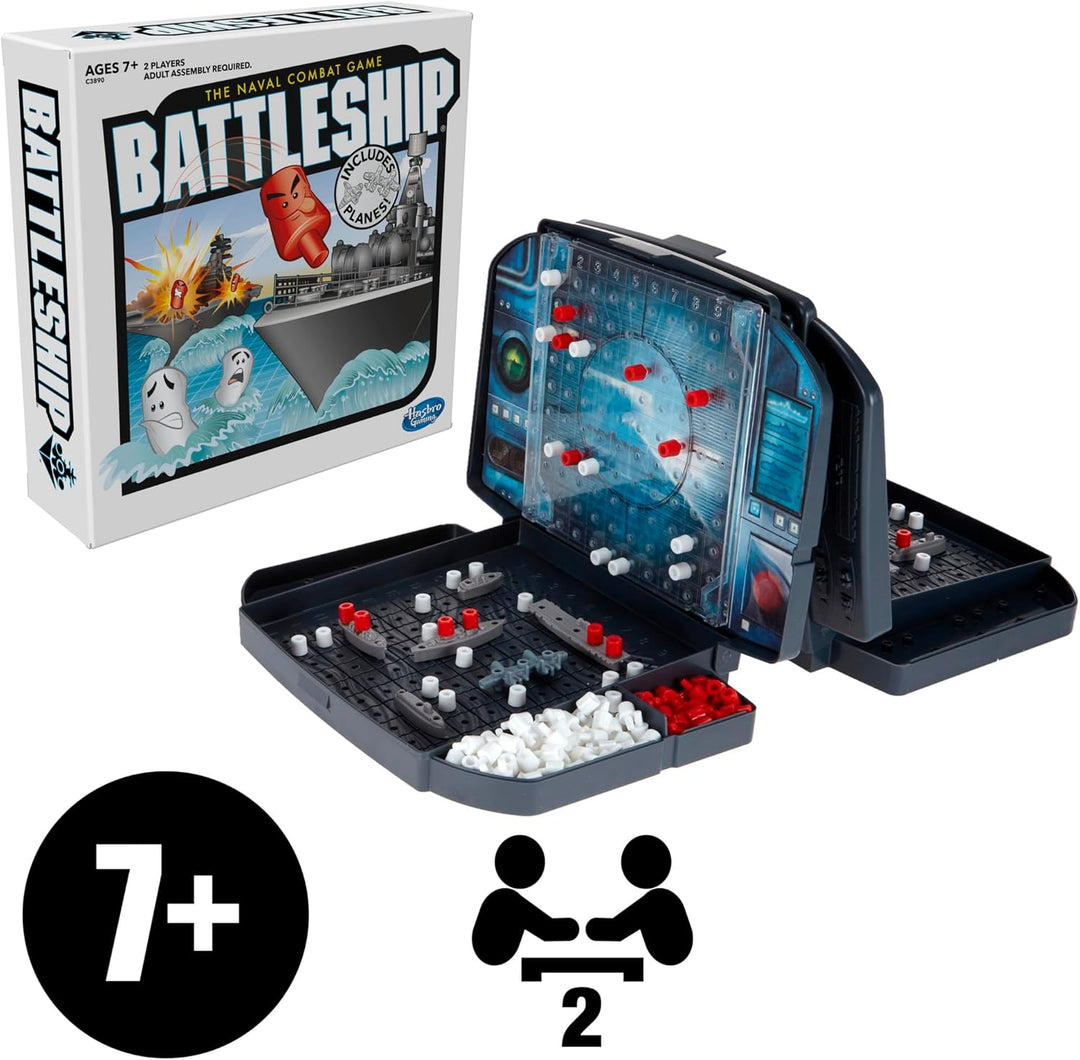 Hasbro Gaming Battleship Planes Strategy Board Game for