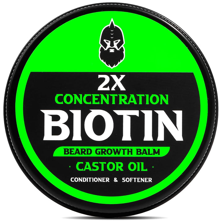 First Melody Bálsamo para barba, Biotina Espesante 2X, con aceite d...