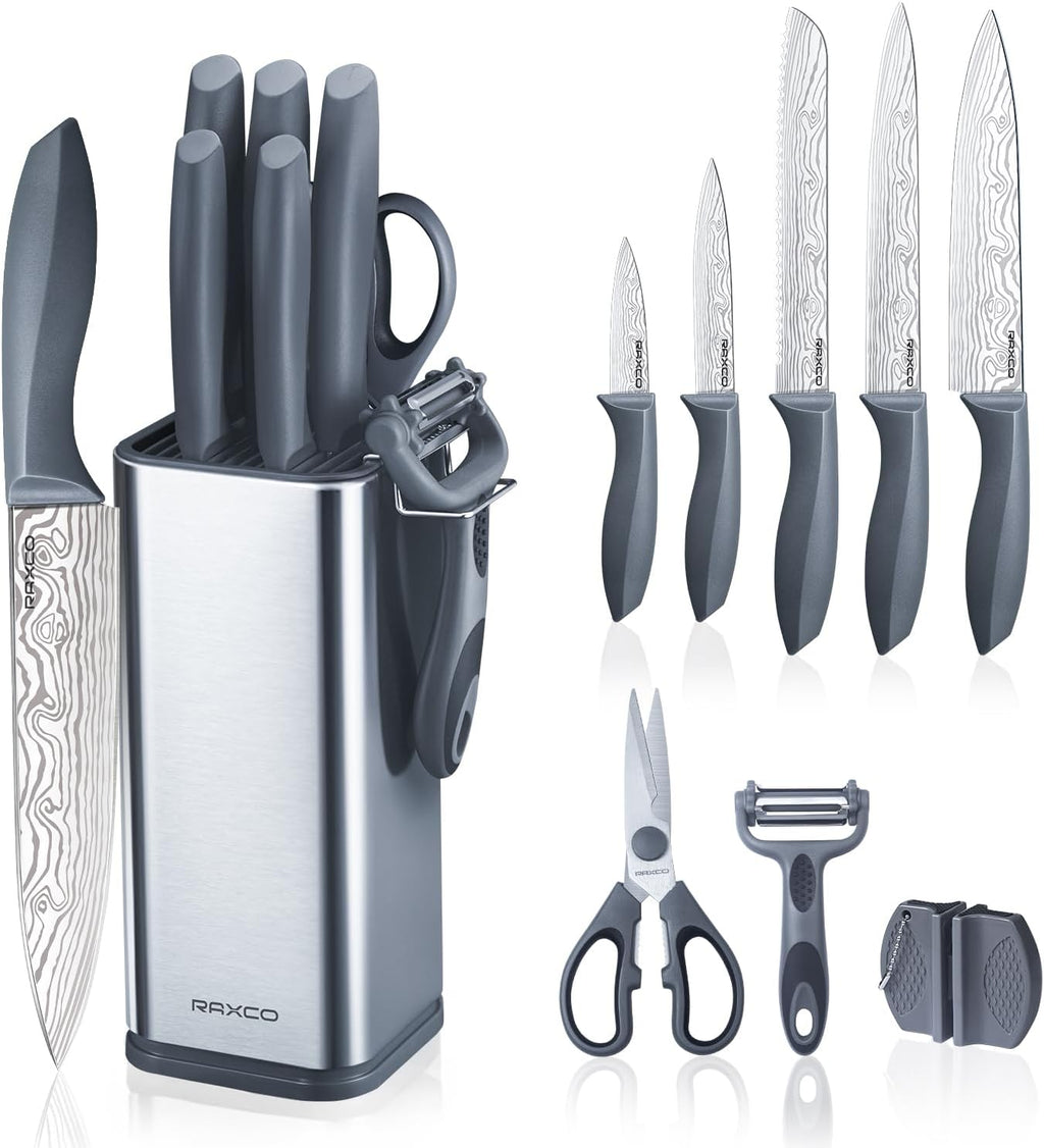 Juego de cuchillos de cocina, juego de cuchillos de acero inoxidable