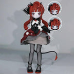 BEEMAI Cooze Devil Horns Series - Caja individual (contiene 1 figura), caja ciega BJD de 1/8, lindas figuras coleccionables, regalo de cumpleaños