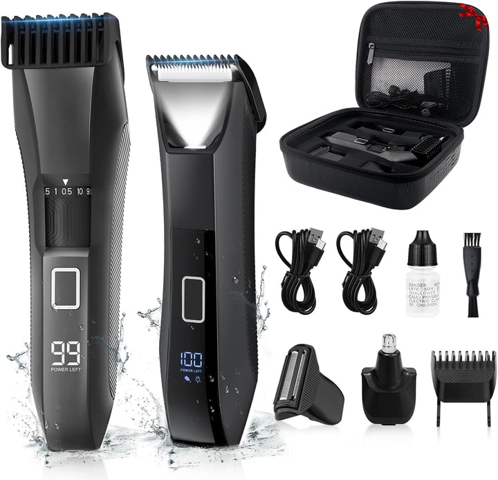 Beatslm Manscape - Recortadora de barba para hombres, recortadora d...