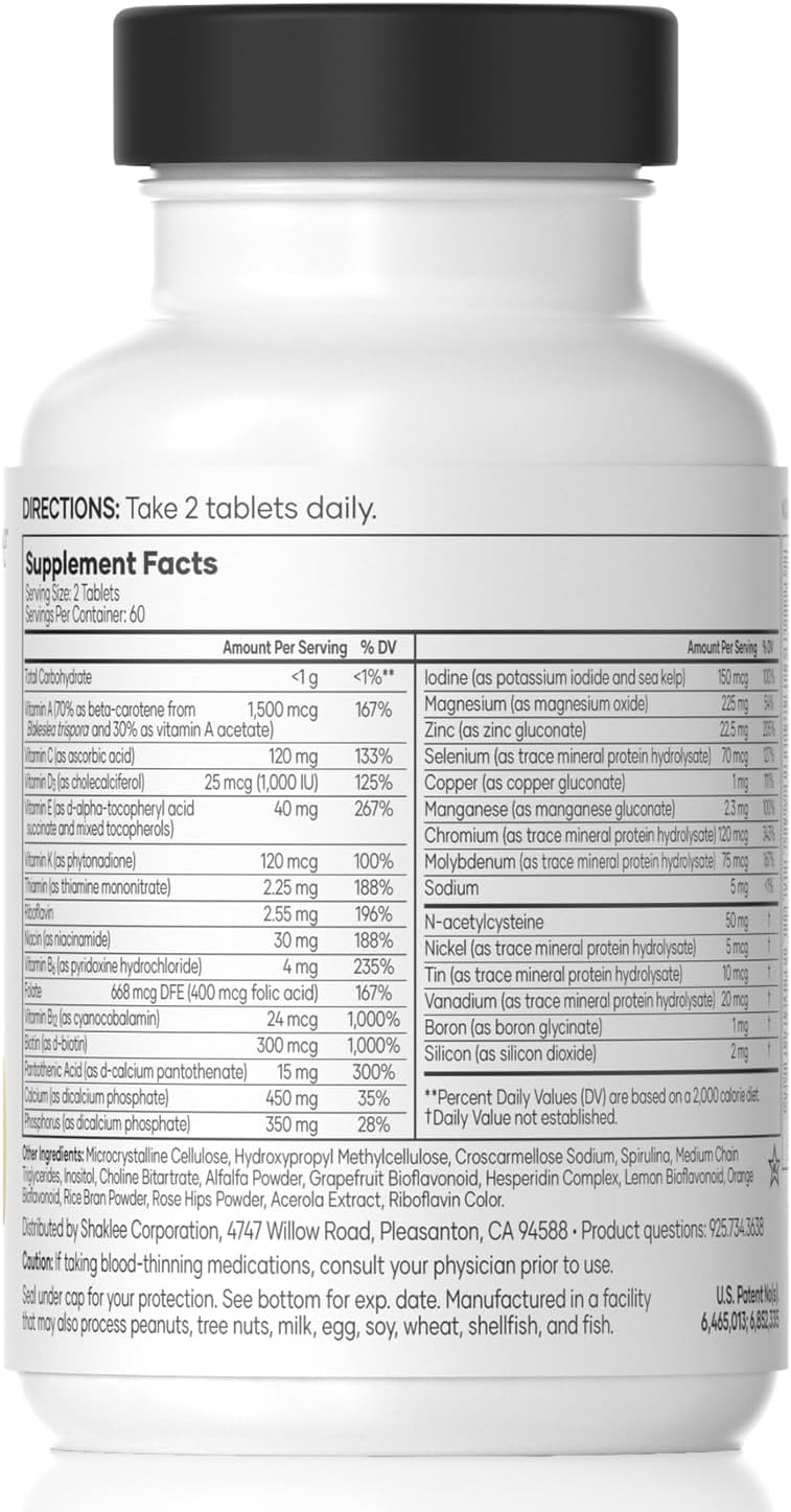 Shaklee Vita-Lea Gold® con vitamina K para adultos mayores de 50 añ...