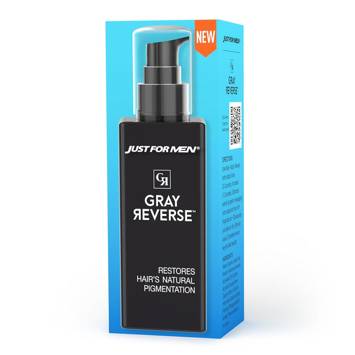 Just for Men Gray Reverse - Suero diario para el cabello, reduce gr...