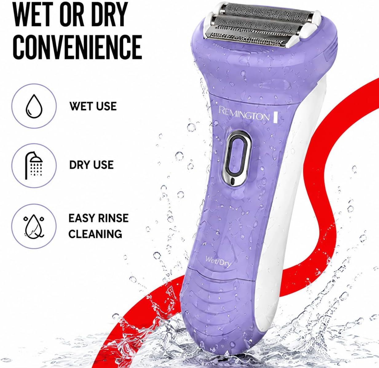 Depiladora eléctrica recargable Remington WDF5030 para dama, para d...