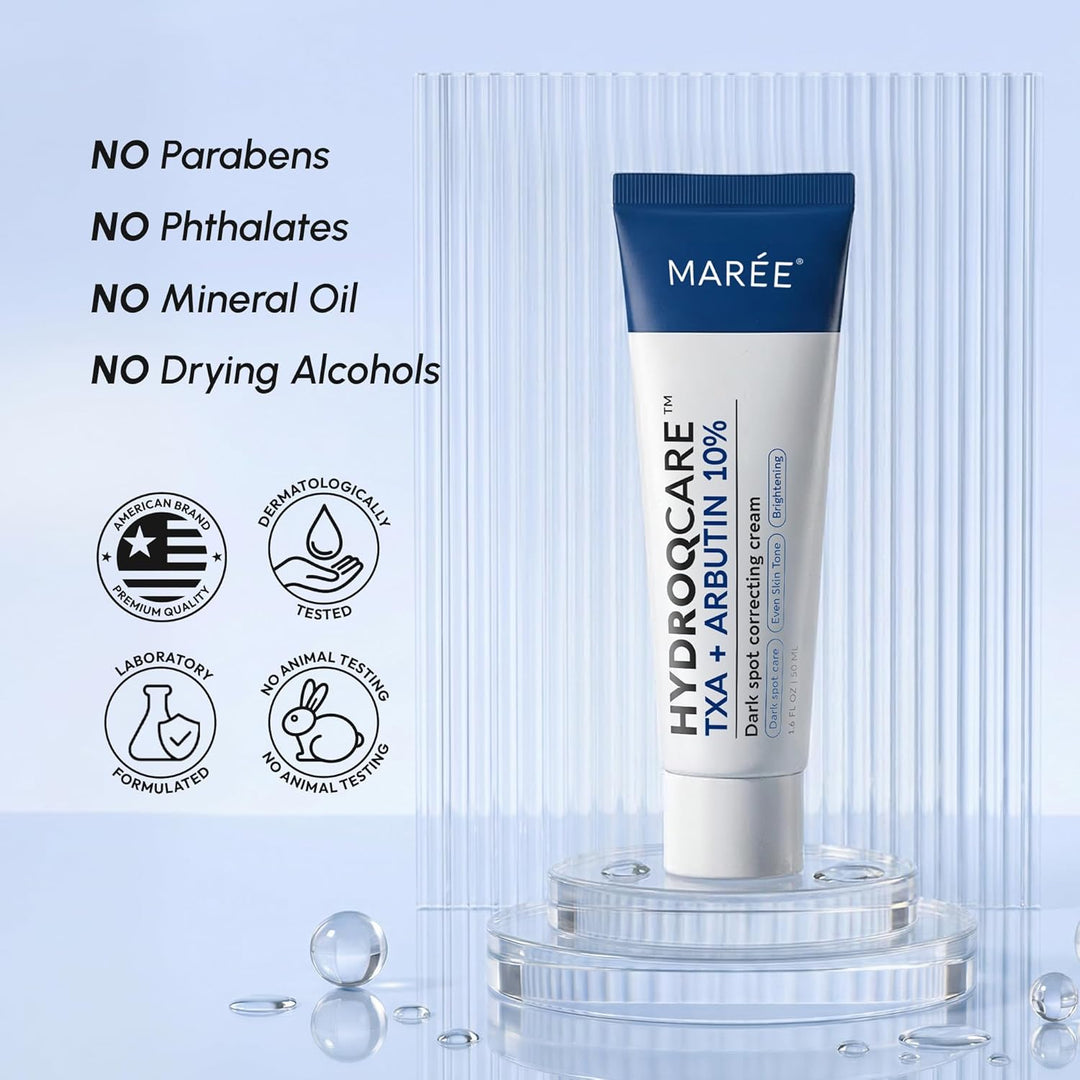 MAREE Crema de ácido tranexámico y alfa arbutina - Crema facial con...