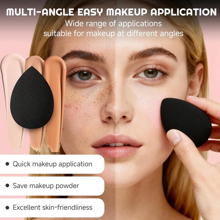 CLRDZN Juego de brochas de maquillaje, 62 brochas de maquillaje pro...